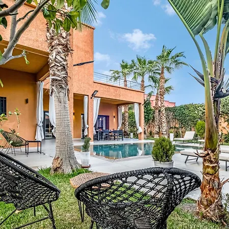 Villa Lina 4 Chambres A Marrakech Marrakesh Exterior photo